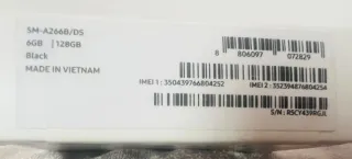 Samsung Galaxy A26 5G Negro Nuevo