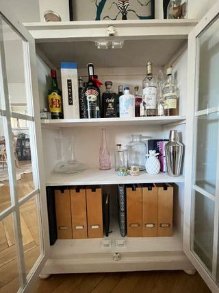 Vitrina Blanca Patinada Maison du Monde