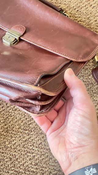 Maletín Cuero Artesanal Unisex