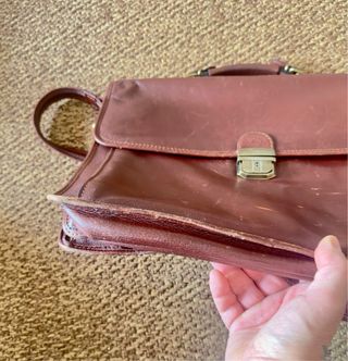 Maletín Cuero Artesanal Unisex