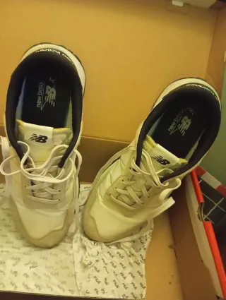 New Balance Bambas Beige/Blanco