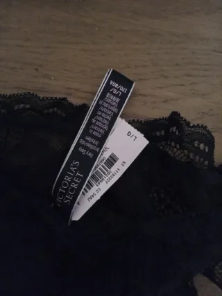 Braguita Victoria's Secret Talla L Negra