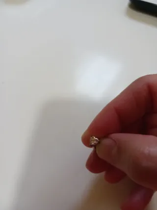 Pendiente Corazón Rosa