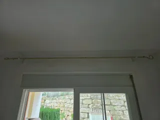 Barras Cortina Forja Beige