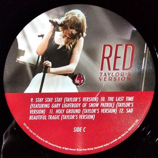 Taylor Swift Red (Taylor's Version) 4 Vinis
