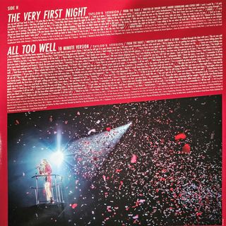 Taylor Swift Red (Taylor's Version) 4 Vinis