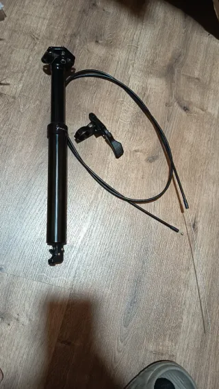 Tija telescópica para bicicleta