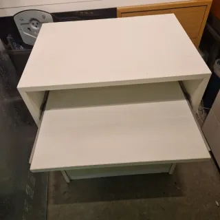 Cajonera blanca 3 cajones + bandeja