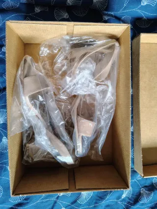 Zendra Zapatos Mujer Talla 35 Beige