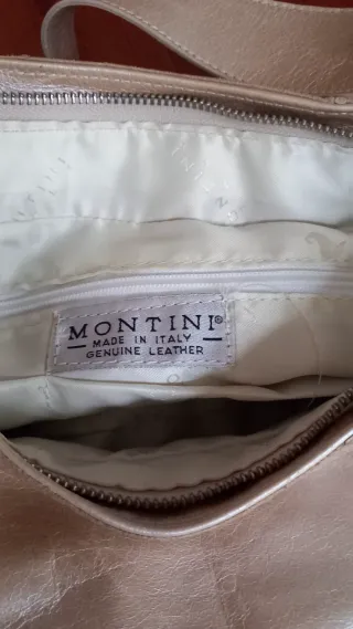 Borsa Montini pelle oro