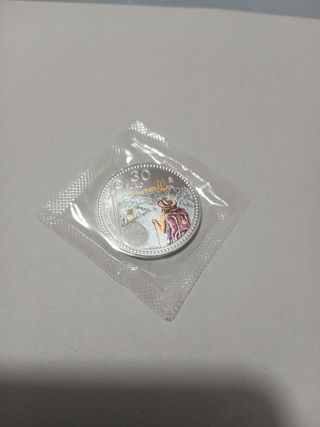Moneda España 2021 Felipe VI, 30 euros.