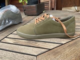 Zapatillas Zara Hombre Verde Marrón