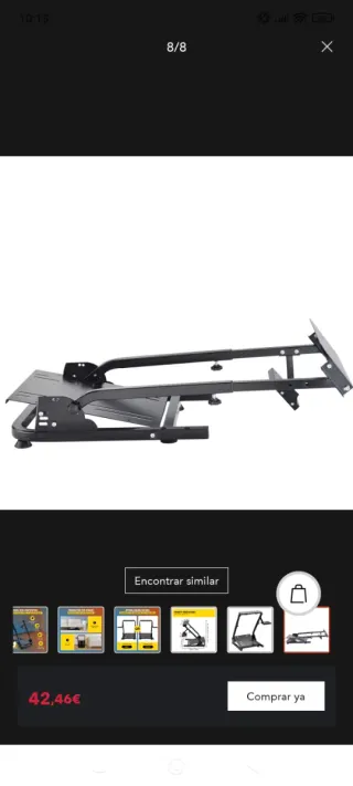 Soporte para volante Logitech G920, G29, G27 y G25