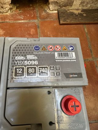 Batería Yuasa YBX5096 12V 80Ah