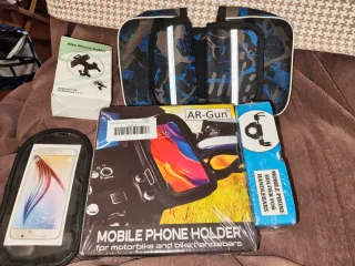 Soporte Móvil Moto/Bici + Bolsa