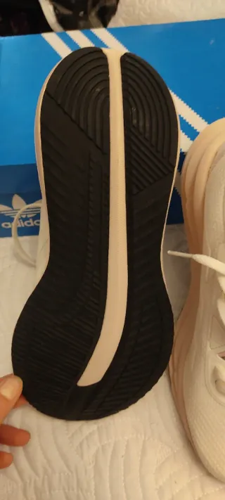 Adidas OrthoLite Zapatillas Deportivas Blancas/Ros