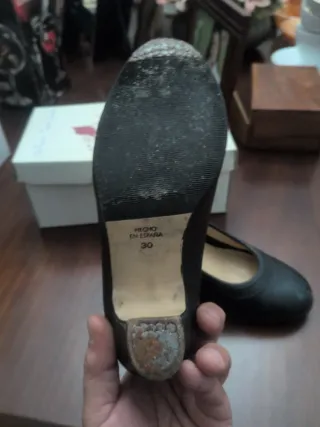 Zapatos Flamenco Niña Negros