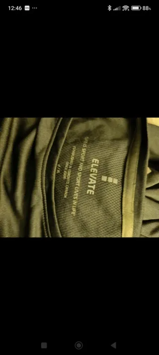 1 Camiseta térmica manga larga. Elevate Whister