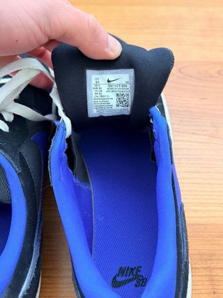 Zapatillas Nike SB Negras y Azules