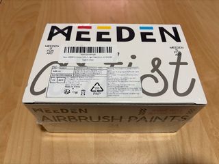 Set 24 Pinturas Aerógrafo MEEDEN 30ml Acrílicas