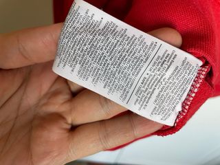 Felpa Nike con cappuccio rossa taglia L