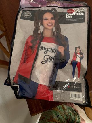 Disfraz Dangerous Girl Talla 14-16