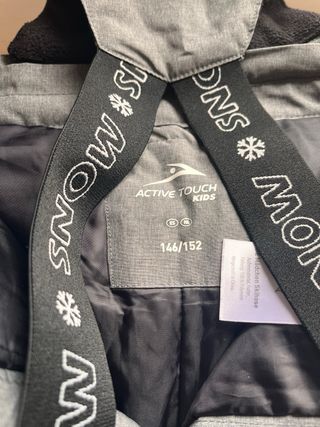 Pantalón de esquí con tirantes Talla 12