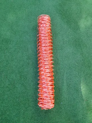 Valla obra naranja 30 metros