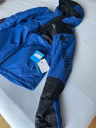 Chaqueta Columbia Azul y Negra