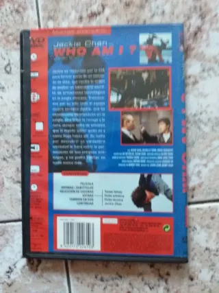 1 DVD WHO AM I? ( quien soy ) JACKIE CHAN
