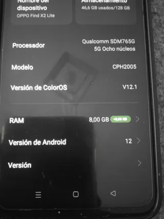 Teléfono Móvil OPPO Find X2 Lite