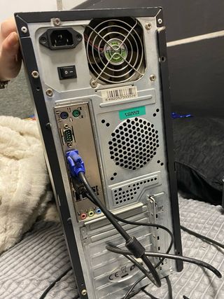 Torre Ordenador LG Negra/Plateada