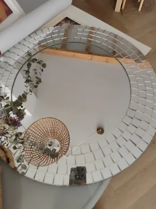 Espejo redondo decorativo