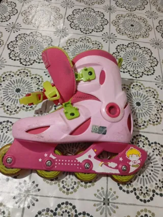 Patines rosas talla 32-34