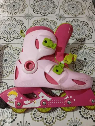 Patines rosas talla 32-34