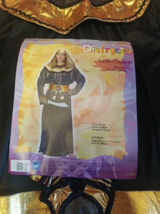 Disfraz Faraón Egipcio Talla M