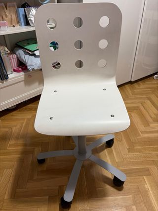 Silla de escritorio Ikea blanca