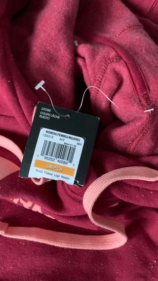 Sudadera Nueva Under Armour Mujer Rosa/Roja