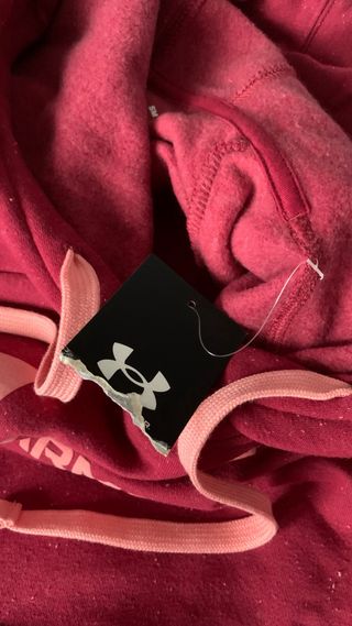 Sudadera Nueva Under Armour Mujer Rosa/Roja