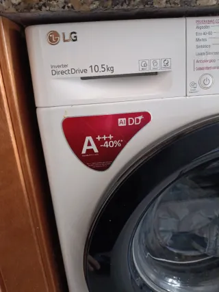 Lavadora LG Direct Drive 10.5kg