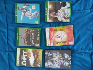 Lote 4 Juegos Xbox One/360 + DVD