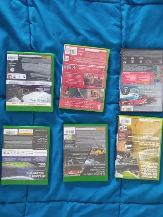 Lote 4 Juegos Xbox One/360 + DVD