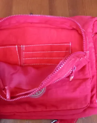 Borsa tracolla rossa multitasche