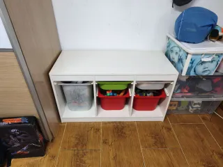 Mueble Almacenaje Infantil Ikea Blanco