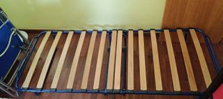 Cama plegable con colchón