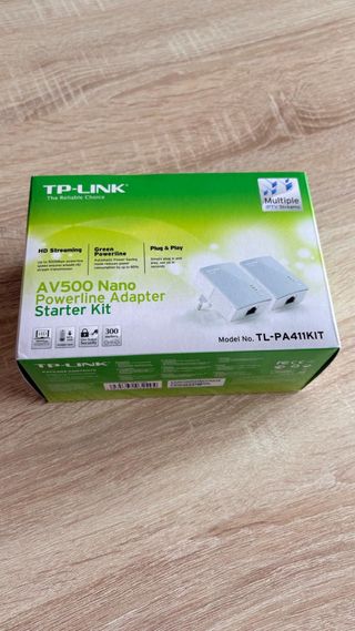 PLC TP-Link AV500 – Kit internet por enchufe (2 un
