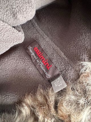 Gorro Catimini rosa con pompón y orejeras