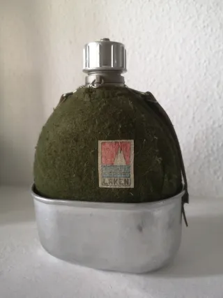 Cantimplora Laken completa de los años 80. Vintage