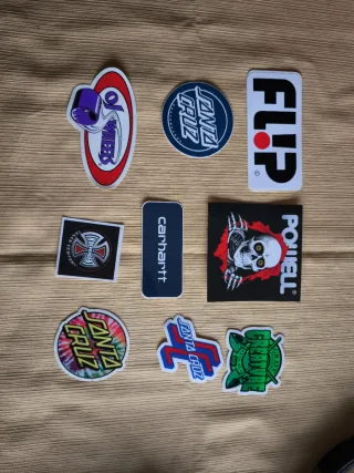 Pegatinas Skate Varias Marcas