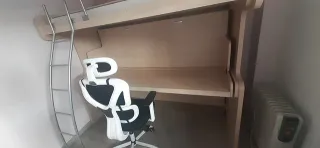 Litera abatible con escritorio